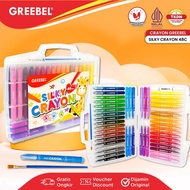 Greebel Silky Crayon 48 Colors (Set) Original Oil Pastel Crayons Oil Pastel Set