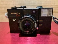 KONICA C35 EF底片相機 KONICA C35 EF零件機 底片型照相機  底片相機 傻瓜相機 早期相機