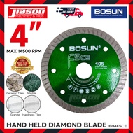 BOSUN B04F5CE / F5CE / F5CE-105 4" / 150MM Hand Held Diamond Blade for cutting Tiles