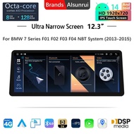 GKAZ 12.3" Android 14 Wireless Carplay For BMW 7 Series F01 F02 CIC NBT Radio Multimedia 10.25 "Scre