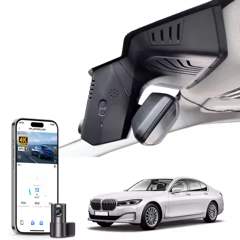 Mangoal Dedicated 4K Dash Cam For BMW 7 Series Gen6 G11 G12 Dash Car Camera 2016-2022 WiFi & APP GPS