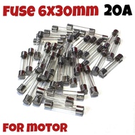 FUSE BATTERY MOTOR 6x30mm 250V 20A