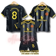 Children's soccer jersey set, children's soccer jersey,/ futsal,/MU football jersey kids