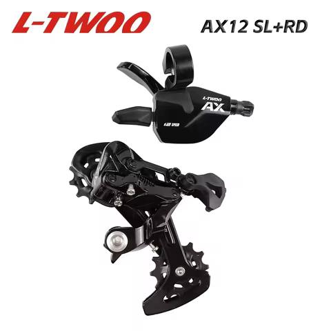 LTWOO AX12 12s White Trigger Shifter + Rear Derailleurs for MTB, Compatible with M9100 / M8100 / M71
