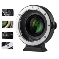 EF-EOS M2 Auto Focus Lens Adapter 0.71x Reducer Speed Booster for Canon EF Mount Lens to Canon EF-M 