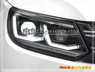 ※ 鑫立汽車精品 ※ VW TIGUAN 13-15年 R20款 LED總成大燈 跑馬 流水 魚眼 大燈 頭燈 副廠件