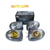 Proton Wira Satria Putra Fog lamp Wira 1.8 Sport Light Lampu Bumper 1.6 1.8 (Full Set 2 Pcs) Yellow