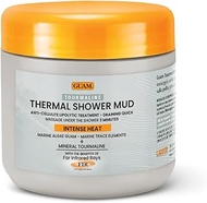 GUAM Seaweed & Tourmaline Thermal Mud cellulites Remover | 3-minute Shower Body Mask for Cellulite R