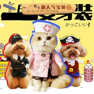 Pet Costume Dog Funny Funny Upright Standing Costume Pirate Cowboy Pet Costume Dog Dog Costume