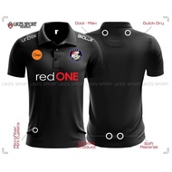 LIKZS X Sang Saka Biru Travel Jersey 2023 DX5 + Sponsor Football Polo Baju Berkolar Bolasepak Offici