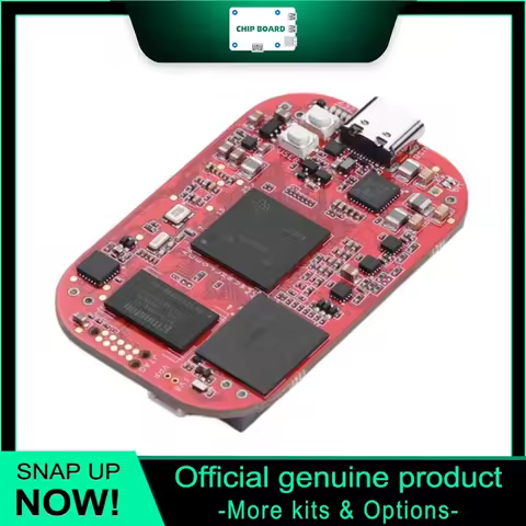 BeagleBone PocketBeagle 2 Industrial SBC with 1GB RAM and 64GB eMMC Flash, Compact Embedded Linux De