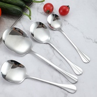 Long Handle Serving Spoon Large Hotel Serving Spoon Food Serving Spoon Tableware Self-Service Stainl