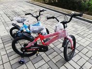 實拍相－小童單車兒童單車 12吋388元／14吋438元（藍）／16吋478元／18寸508元 （紅）bbcwpbike