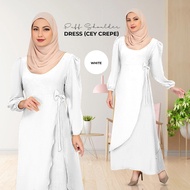 ✬IRONLESS JUBAH MUSLIMAH TURKI FASHION PLAIN ABAYAKAFTAN MURAH CEY ITALIAN CREPEMAXI PLUS SIZEGAMISBF FRIENDLY☸