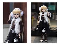 Doris Doll เสื้อผ้าตุ๊กตา Lolita 3 นาที 60cm กระโปรงเจ้าหญิงหลายตัว BJD เสื้อผ้าแฟชั่นการปรับเปลี่ยน