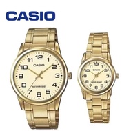 Casio Couple Watch MTP-V001G-9B & LTP-V001G-9B