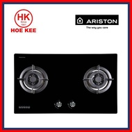 Ariston 2-Burner Glass Hob TH721 D22 B