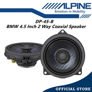 Alpine DP 45 B BMW 4.5" Speaker 2 Way Coaxial X1 X3 X5 X6 F22 F01 F02 1 2 7 series Mini cooper F54 F