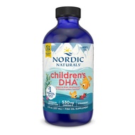 Nordic Naturals Childrens DHA Ages 1-6 Strawberry 530 mg. 237ml. ดีเอชเอ ชนิดน้ำ เพิ่มความจำ เสริมสร