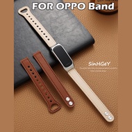Strap For OPPO Band Leather Cowhide OPPO Band 2 Replacement Wristband