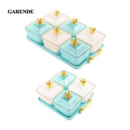 Garende Nut and Candy Serving Tray Appetizer Plate Multipurpose Nuts Tray Candy Nut