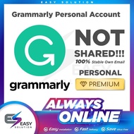 Grammarly Personal Premium Own Email AI Checker Plagarism Check [NOT SHARED ACCOUNT]