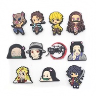 New Jibbitz Anime Demon Slayer Decorative Shoe Buckles - Fun Customizable Footwear Accessories