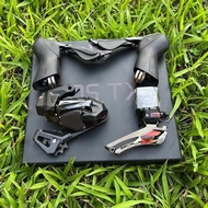 Wheeltop EDS TX 6000 7000 Wireless Electronic Road Bike Groupset Carbon Fiber 7-14 Speed Compatible 