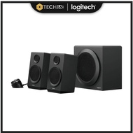 Logitech Z333 2.1 Speakers - Easy-access Volume Control, Headphone Jack – PC, Mobile Device, TV, DVD