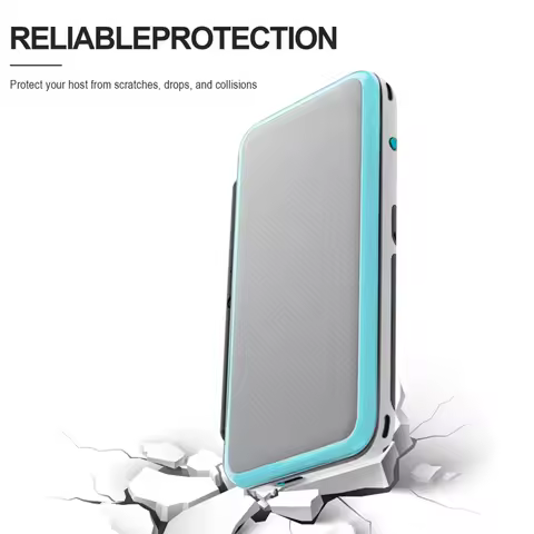 for 2DS LL Transparent PC Hard Case Shell Housing Protected Cover for New 2DS XL Protective Cover Ac