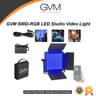Lampu Video LED Studio Vlog GVM GVM-800D-RGB GVM 800D-RGB Light Remote
