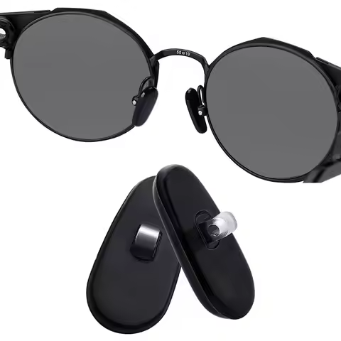 E.O.S Silicon Rubber Replacement Black Nose Pads for OAKLEY Tie Bar 0.5 OX5140,Monohull OX5151 Frame
