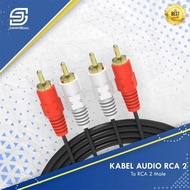 [JaVis] 3 Meter Male RCA Audio Cable 2 RCA Male to 2 RCA Male