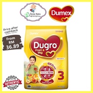 Dumex Dugro Langkah 3 - Fruit & Veg 850g Exp:11/2025 (1-3 Tahun)