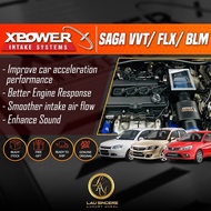 Xpower Air Intake System Proton Saga VVT BLM FLX With Open Pod Filter Tambah Kuasa Jimat Minyak XP-S