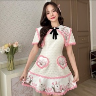 BLT brand Cream Dress For Little Rabbit