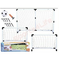 Football Goal Post Game Set / Mini Soccer Post (2 in 1) Indoor & Outdoor / Soccer Mini Goal Post