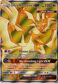 Ultra Necrozma GX - 127/131 - Full Art Ultra Rare - Forbidden Light