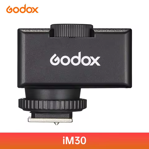 Godox iM30 Mini Flashlight Camera Flashlight GN15 7 Power Levels Manual Mini Flashlight for Canon/So