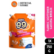 HERO 99 FABRIC SOFTENER | 750g | LONG-LASTING FRAGRANCE | ANTI WRINKLES