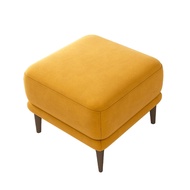 Stool for Changing Shoes Suede Velvet Living Room Sofa Footrest Modern Simple Low Stool for Adults W