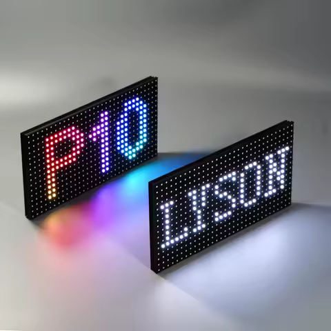 P10 Exterior SMD 3-in-1 Full Color Led Video Wall Outdoor RGB Panel Matrix 320mmx160mm 32x16 Pixels