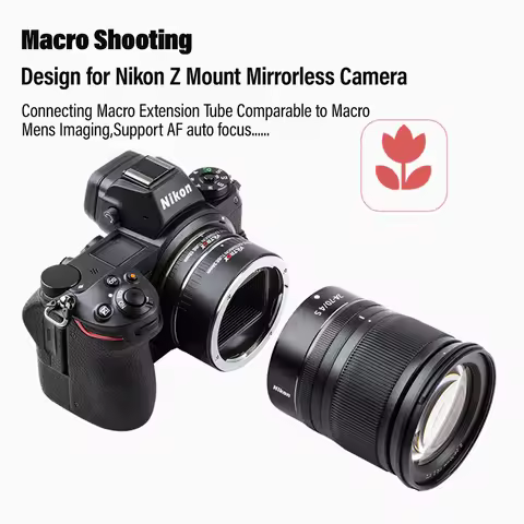 Viltrox DG-Z Nikon Z Auto Focus AF Macro Extension Tube Lens Adapter for Nikon Z mount Camera Lens Z