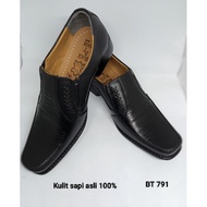BT 791 Black Tower Loafers Men's Formal Genuine Leather Lace-Up Loafers Office Pentopel Shoes