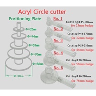 Acrylic Circle Cutter For Button Badge Making Button Badge Acrylic Paper Cutting Tool