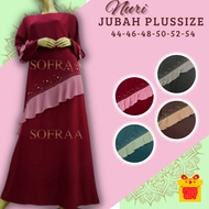 NURI:Jubah Muslimah PlusSize.Jubah Plain Saiz Besar.Jubah Exclusive Plus Size.Jubah Umrah.Jubah Fursan.Jubah Femina