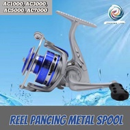 Pancing Reel AC1000-7000 Fishing Reel Spinning Reel Murah Kuat Metal Casting Reel Casting Rod