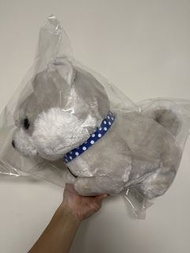 【現貨】【日本直送】「豆しば三兄弟」系列「白夜」豆柴三兄弟 柴犬 白夜 狗 灰白色 Byakuya 棉花糖 大公仔 景品