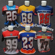 NUMBER JERSEY BASEBALL SHIRT VIRAL NUMBER T-SHIRT FULL PRINTING
