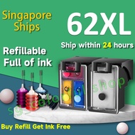 HP 62 ink HP 62XL ink HP62XL ink cartridge Compatible for HP 200 5540 5542 5544 5545 5548 5640 5642 
